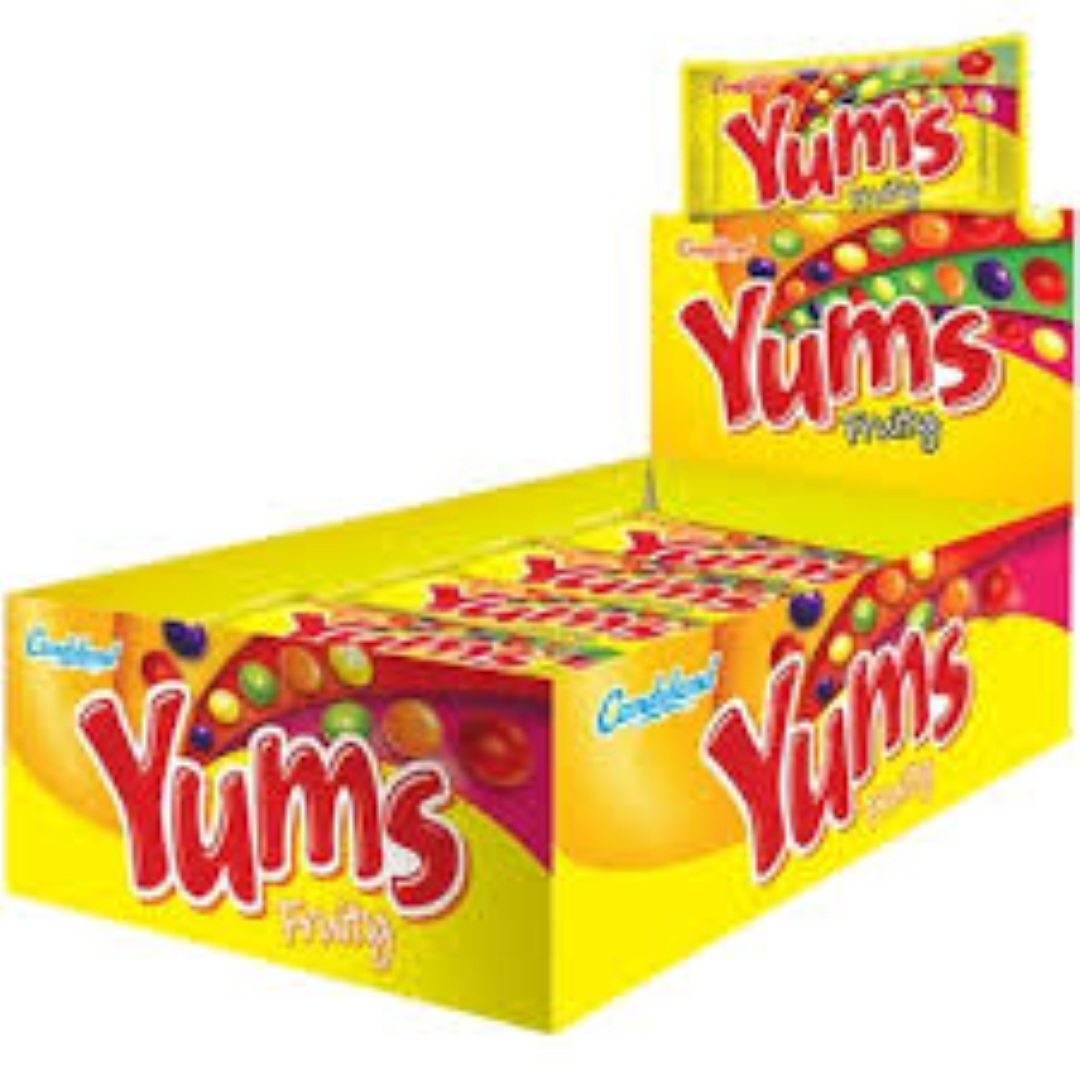 CANDYLAND YUMS FRUIT CHEW SWEET 18G